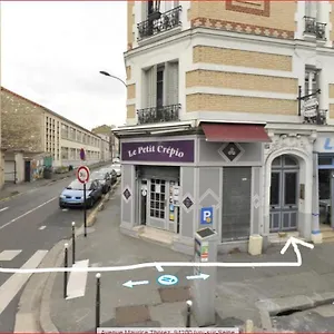 22m2 A Ivry/seine-a 200 Metres De Paris. Proche Metro 7 Appartamento